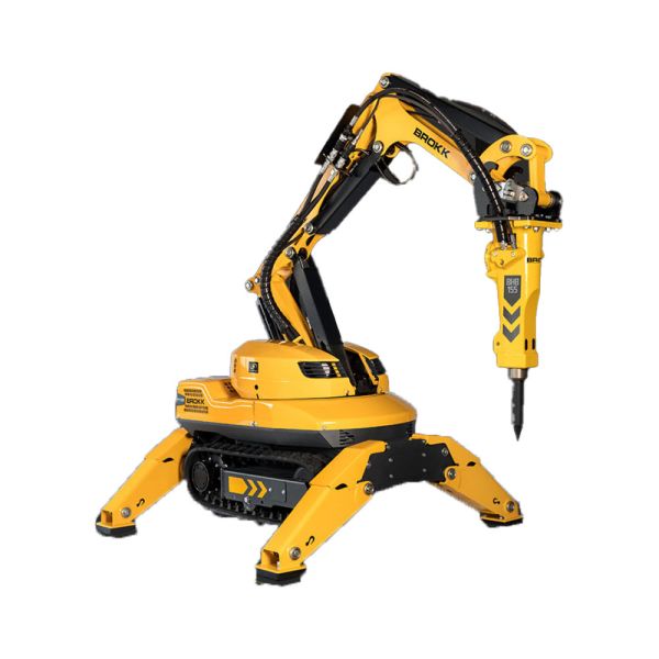 دستگاه تخریب و پیشروی کنترل از راه دور Demolition robots BROKK 110